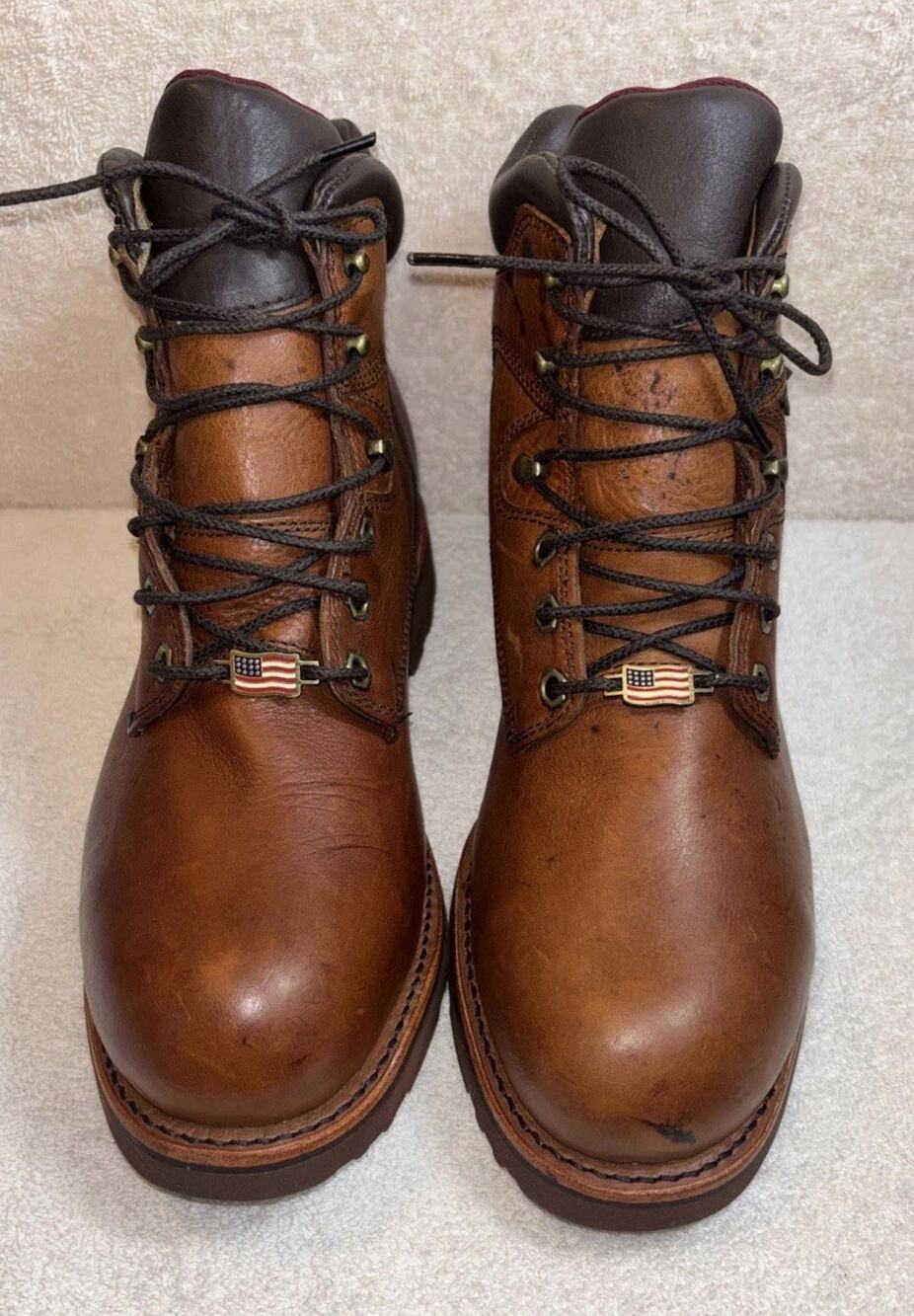 MENS WORKBOOT CHIPPEWA MODEL 25223 STEEL TOE 12 D
